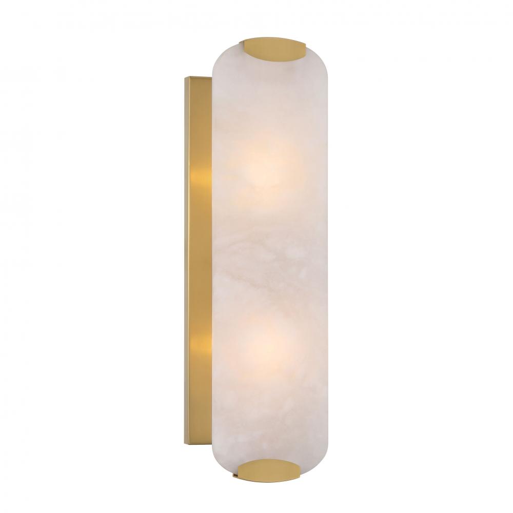 GLOWSTONE - 2 LIGHT WALL SCONCE