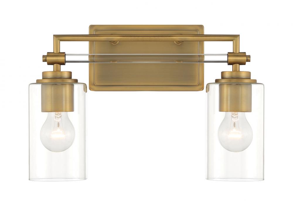 2 LIGHT BATH VANITY
