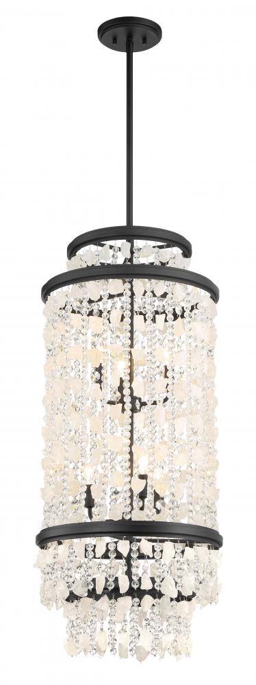 SHIMMERING ELEGANCE - 6 LIGHT FOYER PENDANT