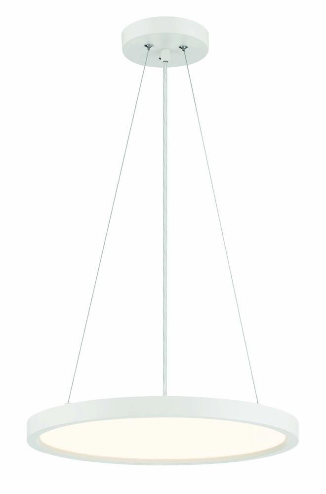 30 Watt LED Pendant Fixture in Metal