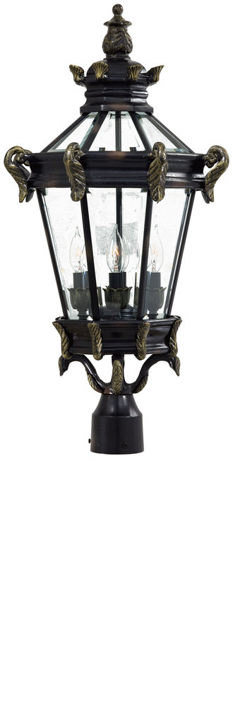 STRATFORD HALL™ - 4 LIGHT OUTDOOR POST MOUNT