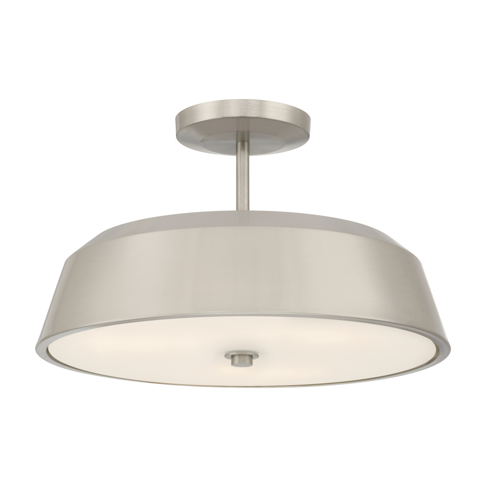 Trellwyn 15" 3-Light Semi-Flush Mount