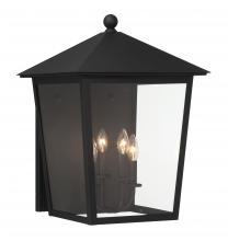 Minka-Lavery 72132-66 - NOBLE HILL - 3 LIGHT OUTDOOR WALL MOUNT