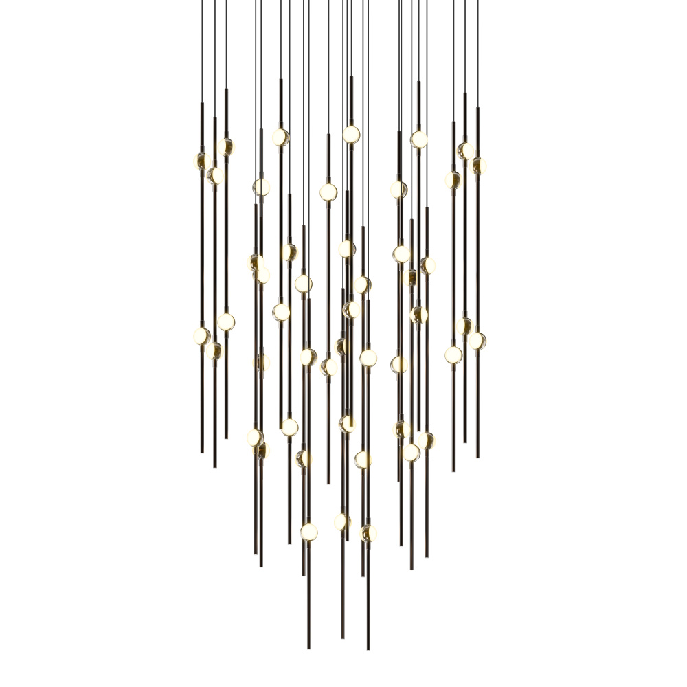 Aries 25" Round LED Pendant (2700K) w/20' Cords