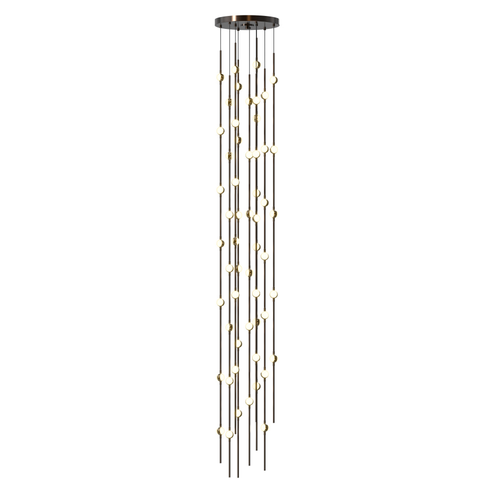 Andromeda Tall 12" Round LED Pendant