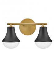 Lark 85512BK - Haddie Small 2 Light Vanity