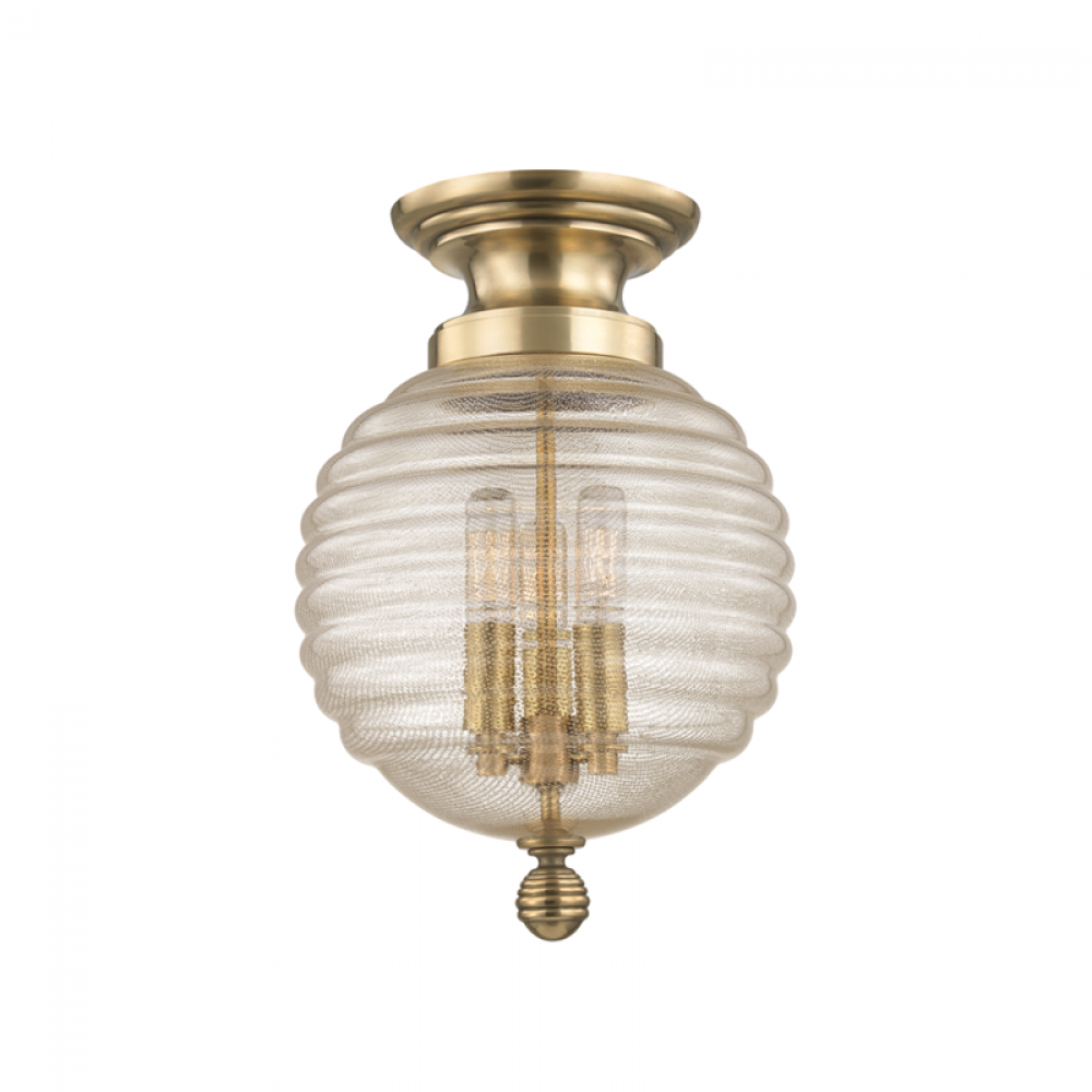 3 LIGHT FLUSH MOUNT