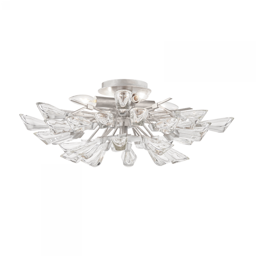 4 LIGHT SEMI FLUSH