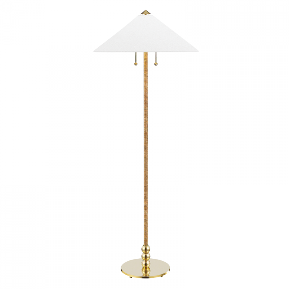 2 LIGHT FLOOR LAMP