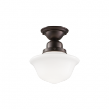 Hudson Valley Orange 1609F-OB - 1 LIGHT SEMI FLUSH