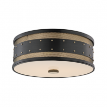 Hudson Valley Orange 2206-AOB - Gaines Flush Mount