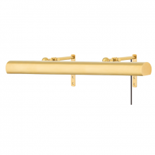 Hudson Valley Orange 2430-AGB - Vernon Plug-in Sconce