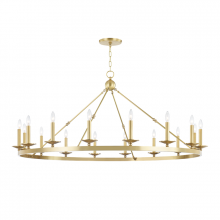 Hudson Valley Orange 3216-AGB - Allendale Chandelier
