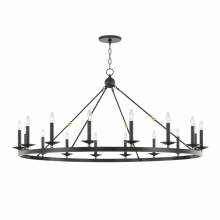 Hudson Valley Orange 3216-AOB - Allendale Chandelier