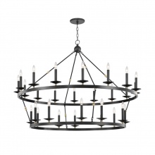 Hudson Valley Orange 3228-AOB - Allendale Chandelier