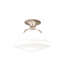 Hudson Valley Orange 3409F-SN - 1 LIGHT SEMI FLUSH