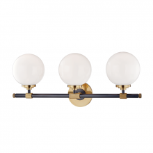 Hudson Valley Orange 3703-AOB - 3 LIGHT BATH BRACKET