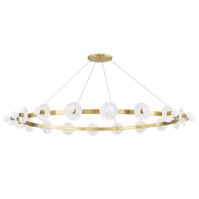 Hudson Valley Orange 4258-AGB - Austen Chandelier