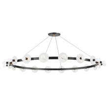 Hudson Valley Orange 4258-AOB - Austen Chandelier