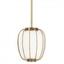 Hudson Valley Orange 5110-AGB - 1 LIGHT SMALL PENDANT