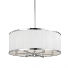 Hudson Valley Orange 5224-PN - 6 LIGHT CHANDELIER