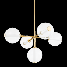 Hudson Valley Orange 5248-AGB - RICHFORD Chandelier