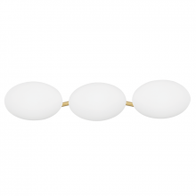 Hudson Valley Orange 5533-AGB - 3 LIGHT BATH BRACKET