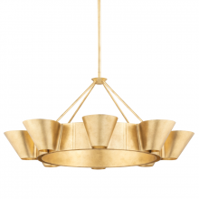 Hudson Valley Orange 5638-VGL - Reeve Chandelier