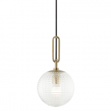 Hudson Valley Orange 7110-AGB - Jewett Pendant