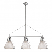 Hudson Valley Orange 7313-PN - 3 LIGHT ISLAND