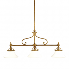 Hudson Valley Orange 7822-AGB - 3 LIGHT ISLAND