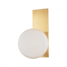 Hudson Valley Orange 8701-AGB - Hinsdale Wall Sconce