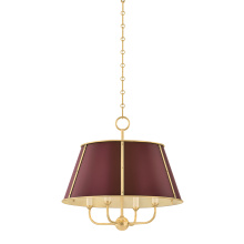 Hudson Valley Orange MDS120-AGB/CRN - Cambridge Chandelier