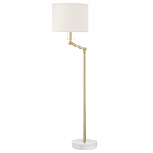 Hudson Valley Orange MDSL151-AGB - Essex Floor Lamp