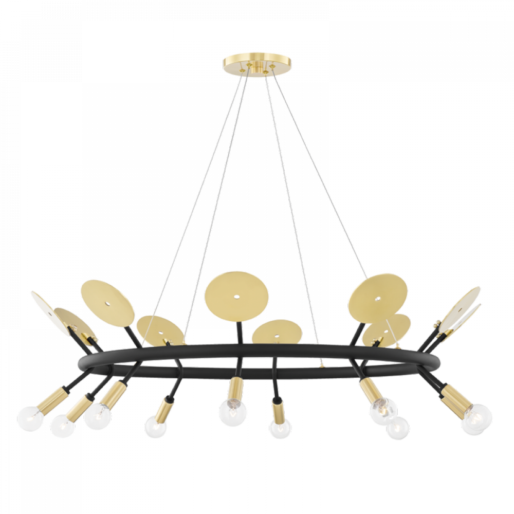 10 LIGHT CHANDELIER