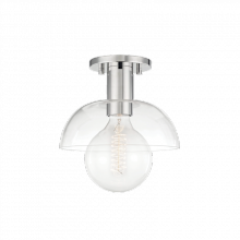 Mitzi Orange H107601-PN - 1 LIGHT SEMI FLUSH