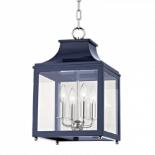 Mitzi Orange H259704S-PN/NVY - Leigh Lantern