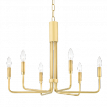 Mitzi Orange H261806-AGB - Brigitte Chandelier