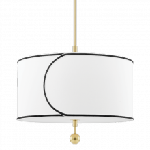 Mitzi Orange H381701L-AGB - Zara Chandelier