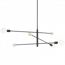 Mitzi Orange H491803-SBK - Slater Chandelier