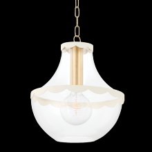 Mitzi Orange H668701L-AGB/SCR - ALAINA Pendant
