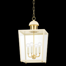 Mitzi Orange H737704S-AGB/SCR - JUNE Lantern