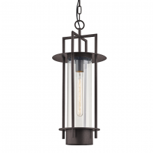 Troy Orange F6817-TBZ - Carroll Park Pendant