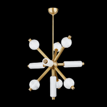 Corbett Orange 452-36-VB - Atom Chandelier