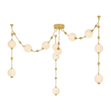 Corbett Orange 557-18-VB - Corda Chandelier