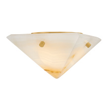 Corbett Orange 558-07-VB - Geo Flush Mount
