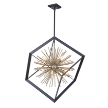 Artcraft AC11440 - Sunburst 8-Light Chandelier