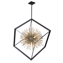 Artcraft AC11441 - Sunburst 12-Light Chandelier