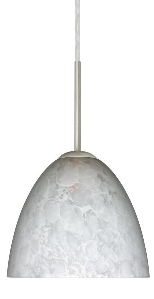 Besa Sasha Pendant Satin Nickel Carrera 1x50W E12 base