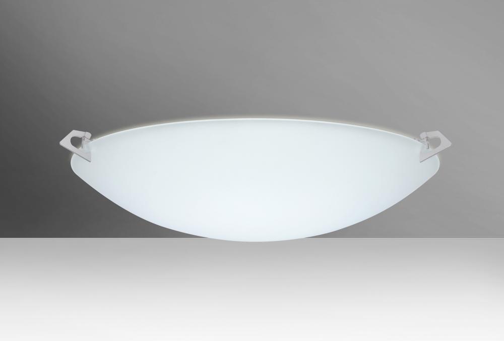 Besa Ceiling Sonya 20 Satin Nickel Satin Frost 3x100W G9